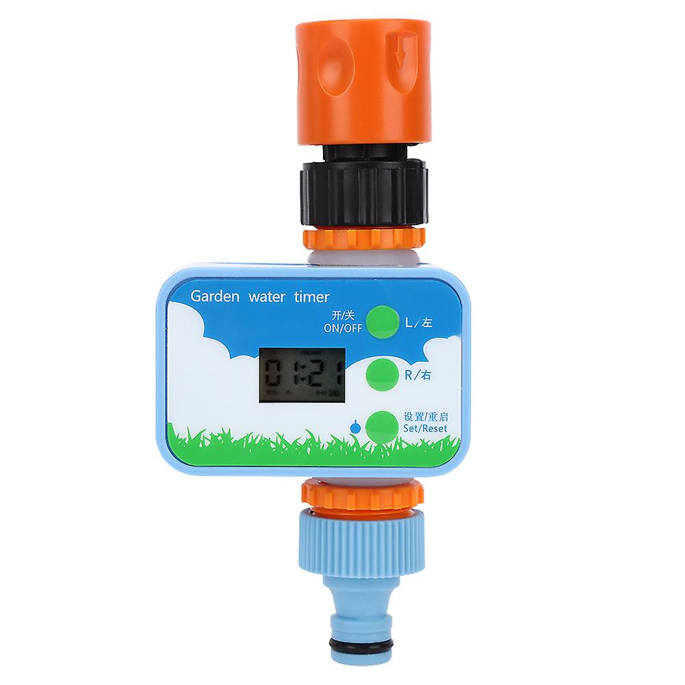 G1/2in Garden Irrigation Water Timer Sole Valve Intelligent Watering Timer with Connector