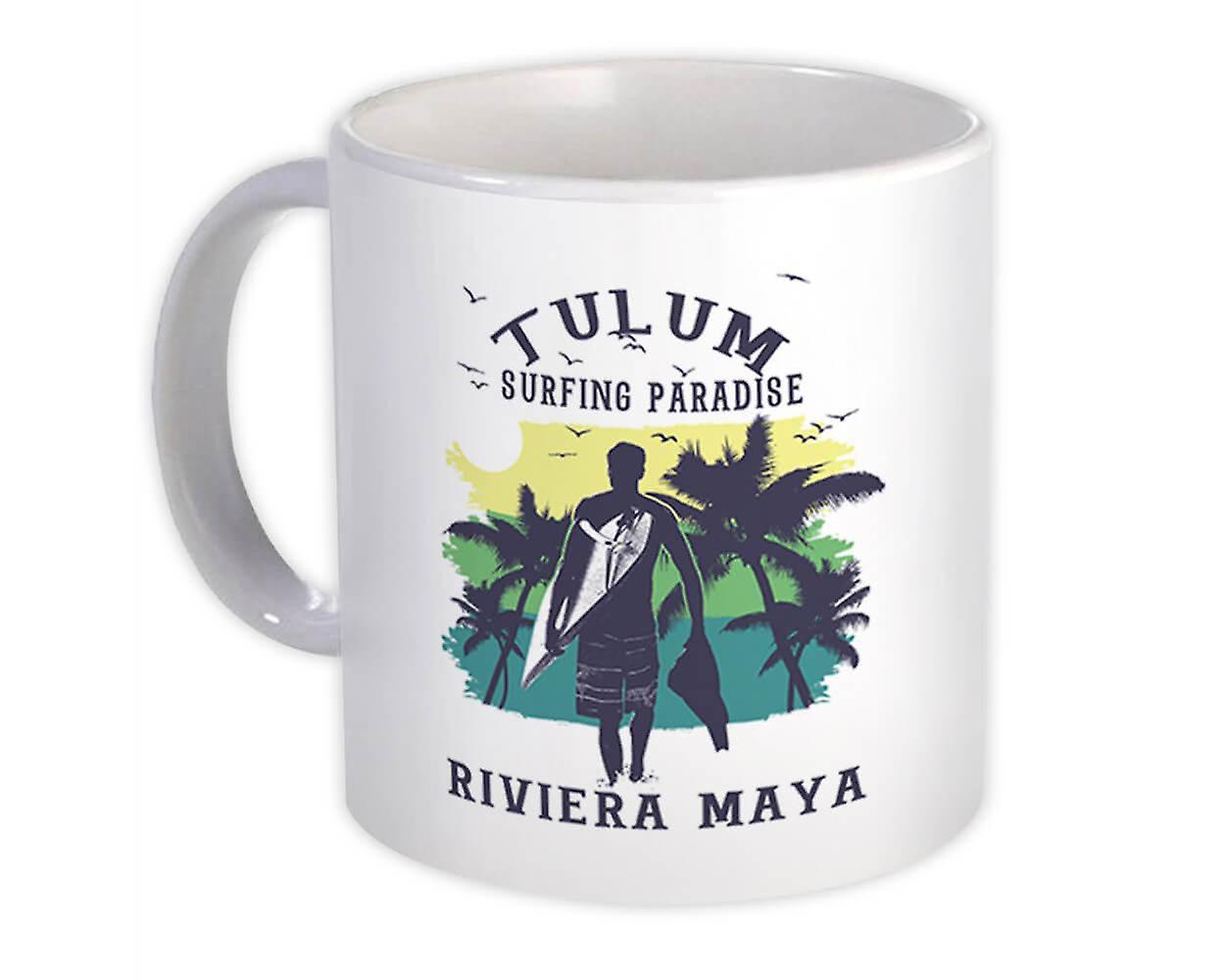 Presentmugg: Tulum Mexico Surfing