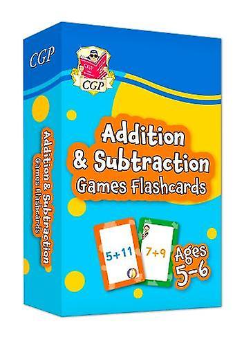 Addition  Subtraction Games Flashcards For Ages 56 Year 1 by CGP Books Paperback Book