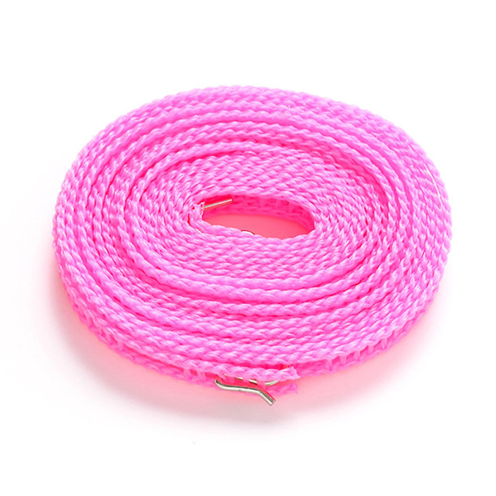 Fence-Type Clothesline Windproof Clothes Drying Rope for Outdoor Travel Camping