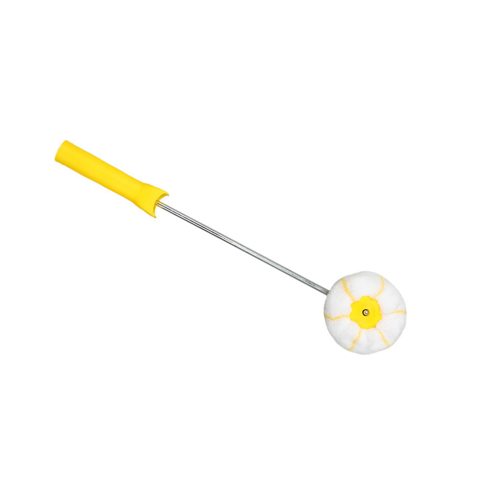 Γωνιακός κύλινδρος ζωγραφικής τοίχων βουρτσών κυλίνδρων χρωμάτων για το κόψιμο γωνιών εγχώριος τοίχος κίτρινος