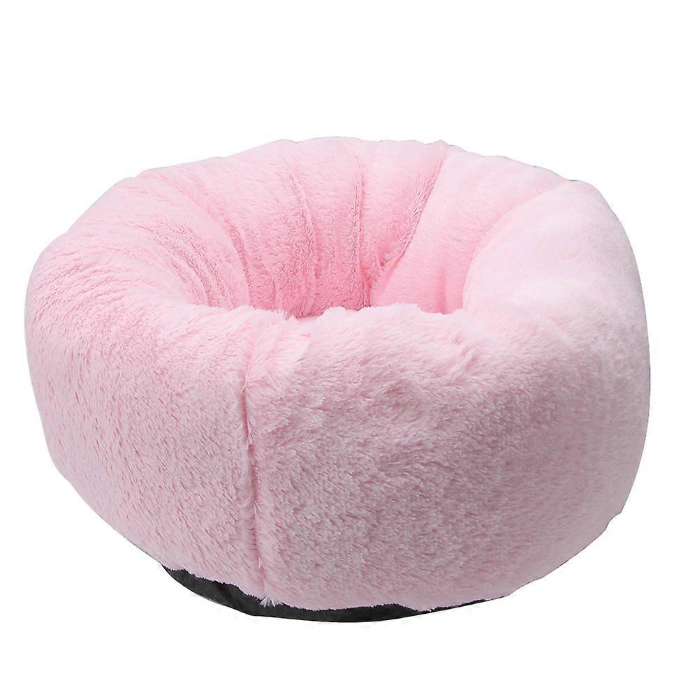 Winter Keeping Warm Plush Pet Soft Mat Sleeping Pad Bed Dog Cat Puppy Round Cushion Nest Accessory