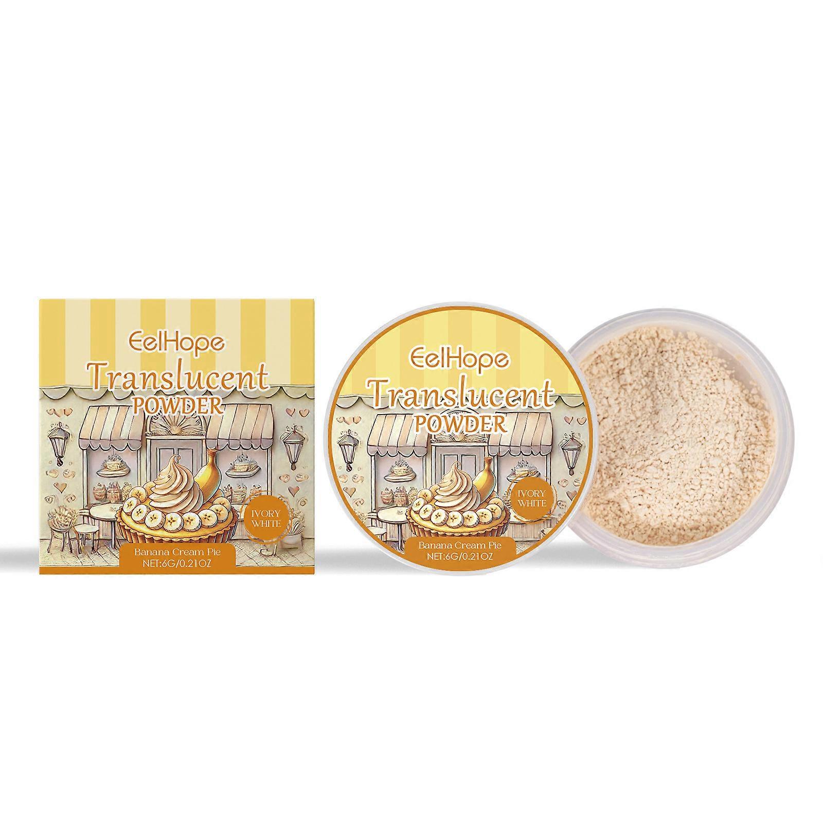 Makeup setting powder, light and clear oil control powder, easy to remove makeup setting powder