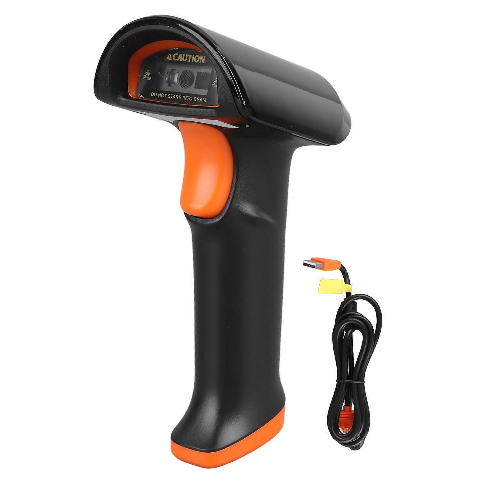 QR Code Scanner W2 Wire Fast Code Scanner Supermarket Courier Warehouse Inventory Check Payment Barcode Scanner