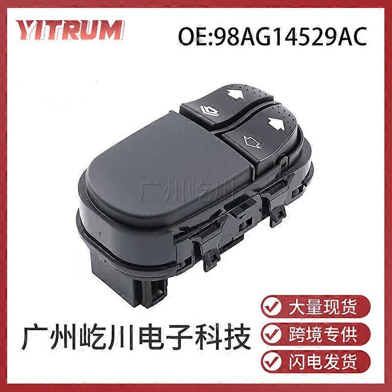 98AG14529AC που ισχύει για τον διακόπτη ελέγχου παραθύρων παραθύρων αυτοκινήτων Ford Focus ηλεκτρικός διακόπτης ελέγχου παραθύρων