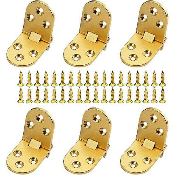 IC Folding table hinge, brass hinge, 6-piece flat hinge Foldable