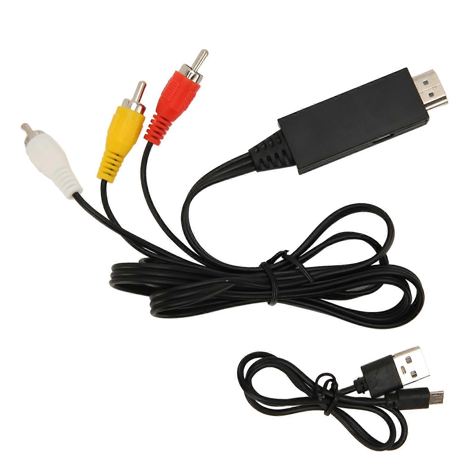 HD Multimedia Interface to RCA Converter Professional Supports HD Multimedia Interface Output From 720P to 1080P