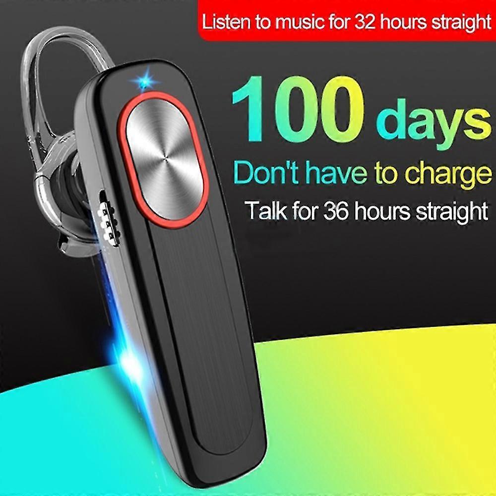 Bluetooth Wireless Earpiece Headphones Earbuds Handsfree Headset With Mic