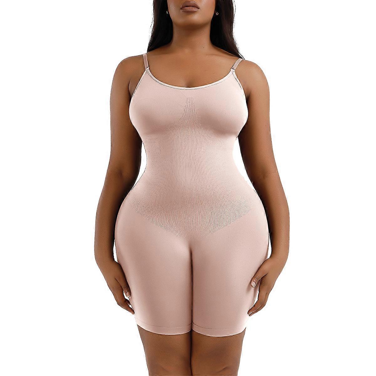 Hofteløft Seamless Shapewear Damekorsett helkroppsstropp pull-in undertøy