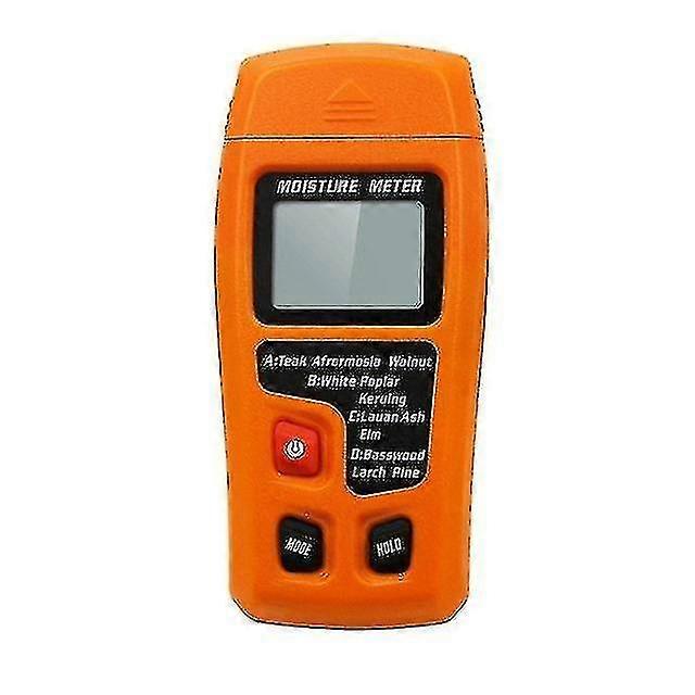 Wood Moisture Tester Wood Moisture Detector With Display Two-pin Digital Moisture Meter Large Lcd