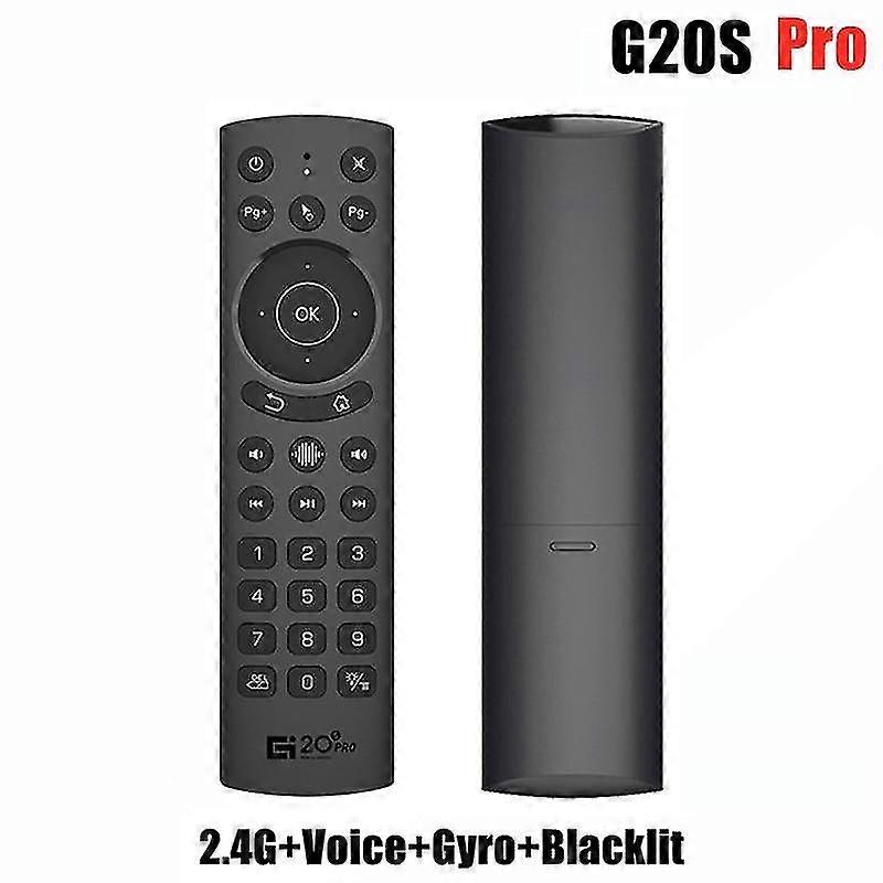 Remote Controls G20s Pro 2.4g Wireless Smart Voice Backlit Air Mouse Remote Control For Pc Android Tv Box X96