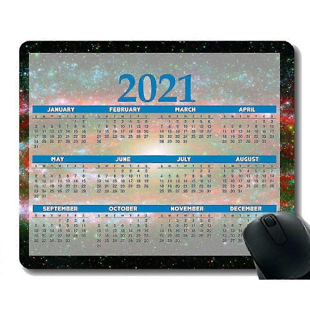 mouse gaming calendar pad,veil year nebula star colorful cluster