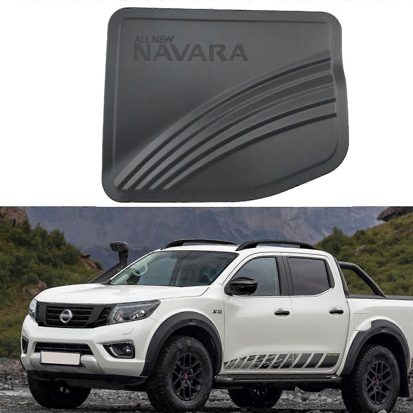 2014-2020 Navara Np300 Bouchon de réservoir Navara Abs Noir Mat Autocollant de réservoir Garniture extérieure modifiée