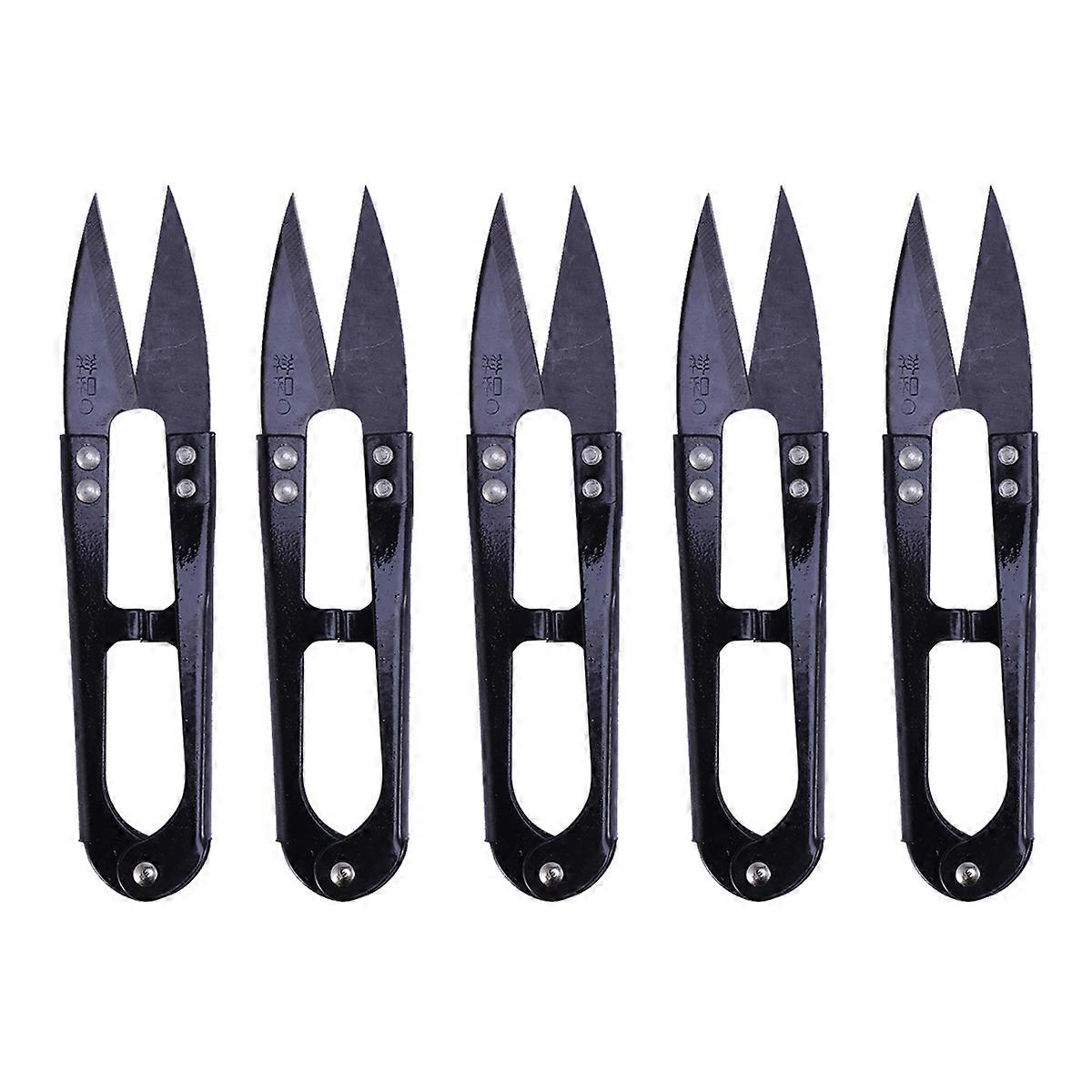 5pcs Bonsai Pruning Scissors Trimming Shears Cutting Cloth Tool for Sewing Garderning