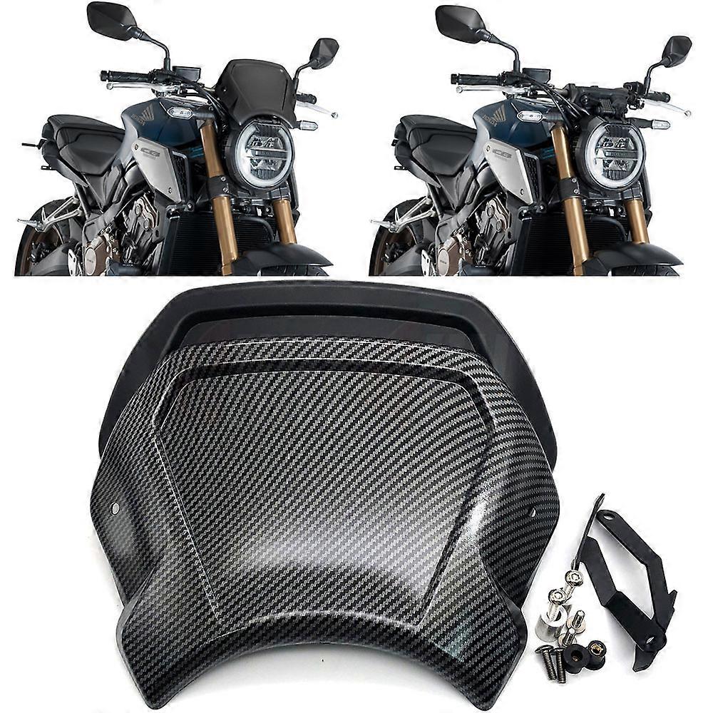Motorcycle Cafe WindScreen Windshield Deflector Visor For HONDA CB125R 2018-2021 CB-125R NEO SPORTS CAFE CB300R 18-20 CB300 R