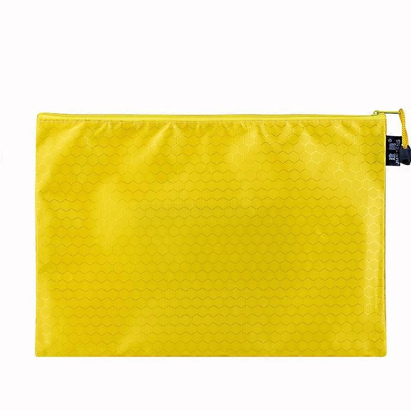 1pcs A4 Home Office Zipper Pouch Document Bag Waterproof Zip File Folders School Office Supplies Pencil Case Storage Bags