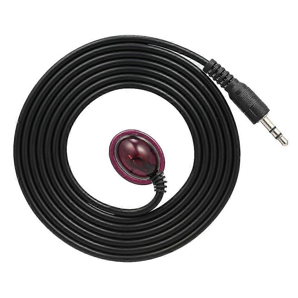 5FT External IR Receiver Extender Cable Infrared Remote Extension Line 3.5mm Jack Plug Cord for Most