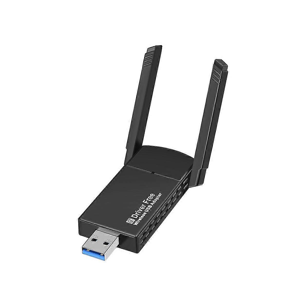 Wireless Network Card Adapter USB WiFi Adapter 650Mpbs 802.11Ac/B/G WiFi Receiver Network Card