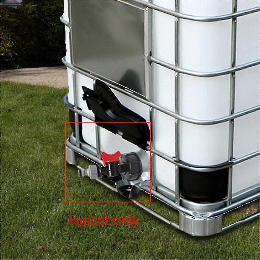 S60x6 IBC water tank 1000L ton bucket switch connector garden hose connector only Faucet