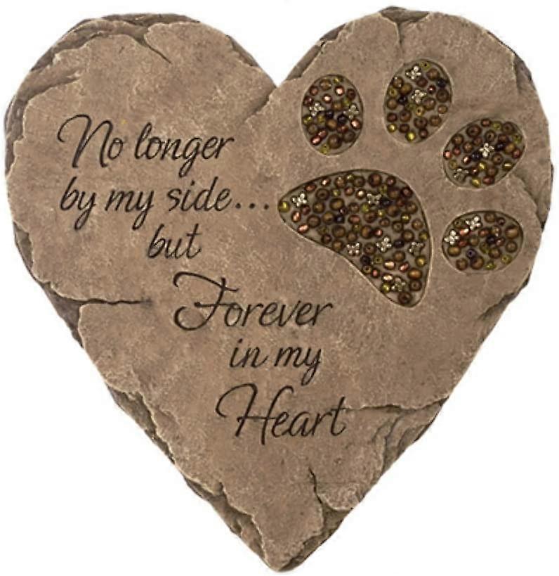 BEADWORK GARDEN STEPPING STONE - PET FOOTPRINT,2024 Ping