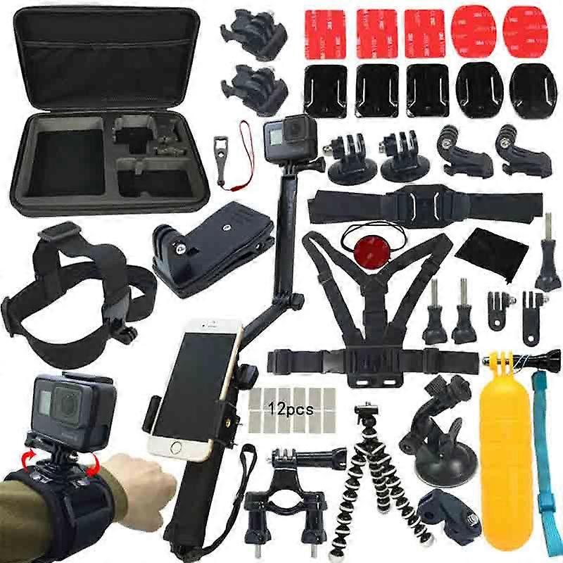 Redkid Action Camera Accessories Set/Kit for GoPro hero 11 10 9 8 7 6 5 Session DJI Action 3 2 AKASO