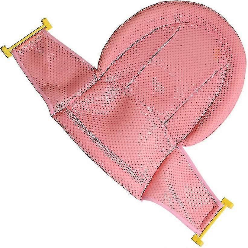Baby Bath Support Seat, Newborn Shower Mesh For Bathtub, Adjustable Comfortable Non-slip Bath Seat