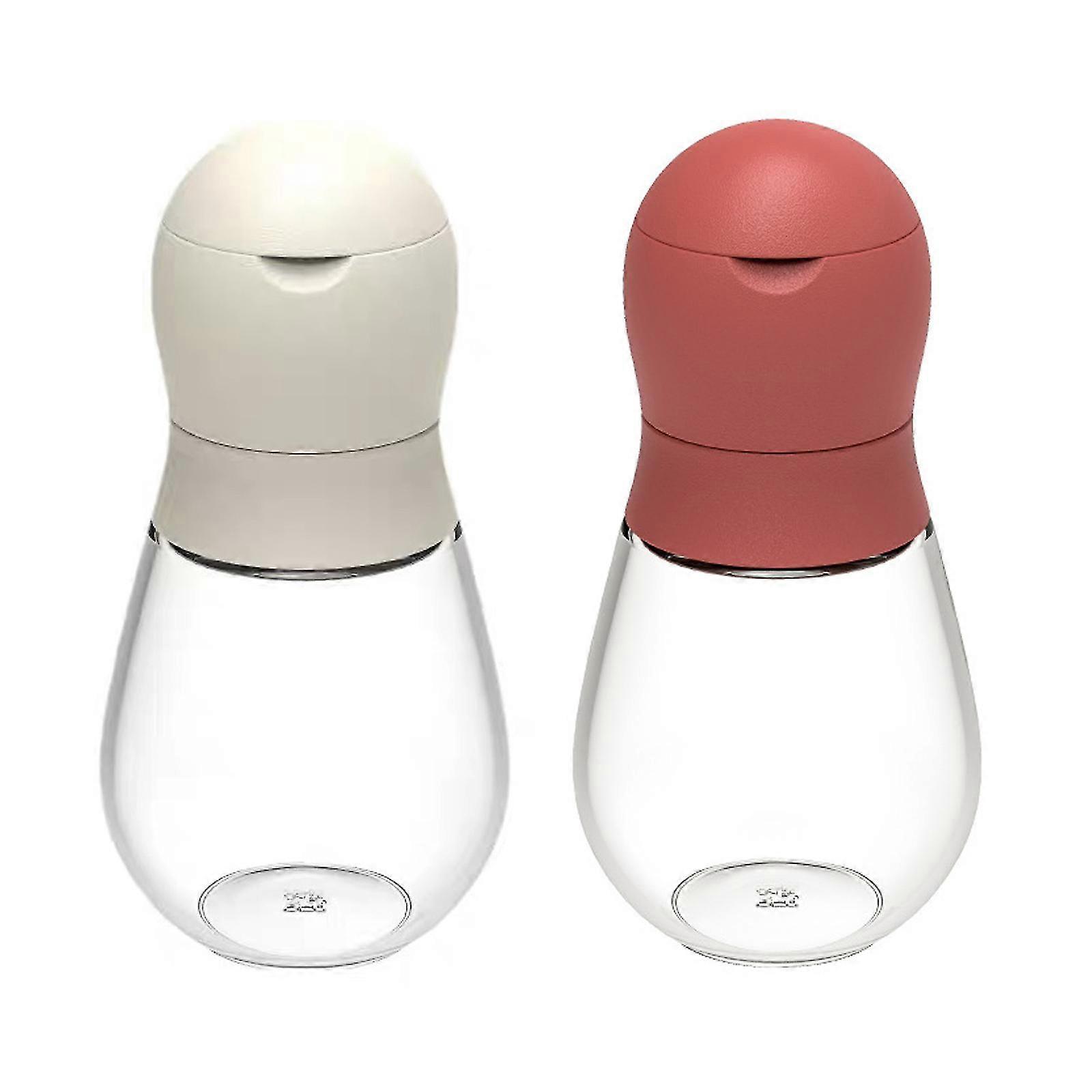 2 Pack Pepper Grinder Pepper Mill Salt Grinder Refillable Adjustable Coarseness Black Pepper Grinder