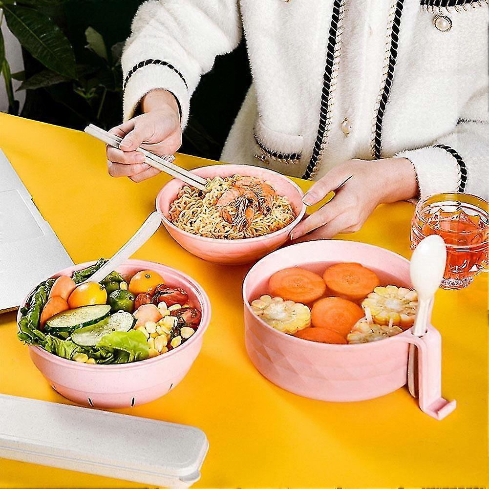 Ramen Bowl Set Microwave Ramen Cooker Instant Noodles Bowl With Chopsticks