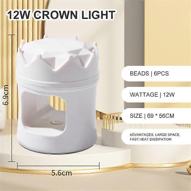 Handheld Nail Drying Lamp UV LED Lamp for Nails Rechargeable Mini LED UV