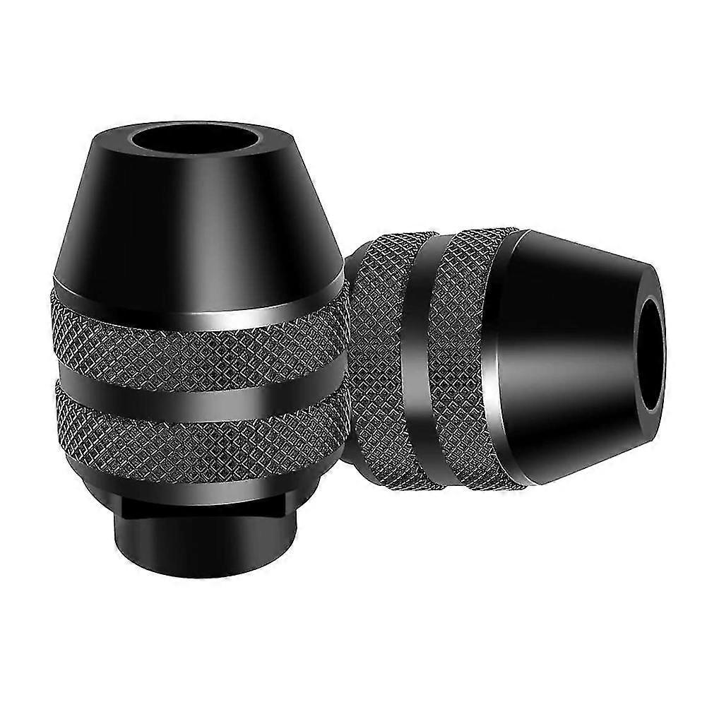 2 Pack Chuck Adapter Quick Change Keyless Drill Chuck Replacement For Compatible With 4486 Rotary T