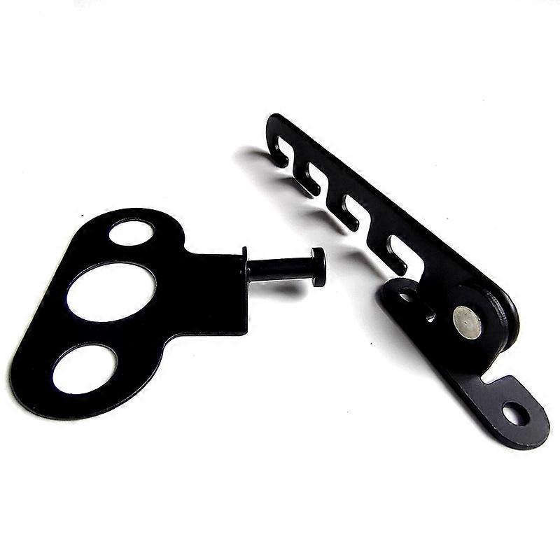 2 PCS Casement Window Restrictor (Black) Window Restrictor, Window Latches with 4 Screws, Window Latch Proof Window Lock for Adjusting Window Opening