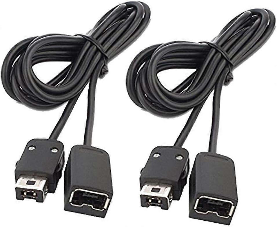 2stk udskiftning NES Classic Controller forlængerkabel 3M / 10ft, udskiftning i-Kawachi SNES forlænger netledning til Super Nintendo SNES Classic Ed