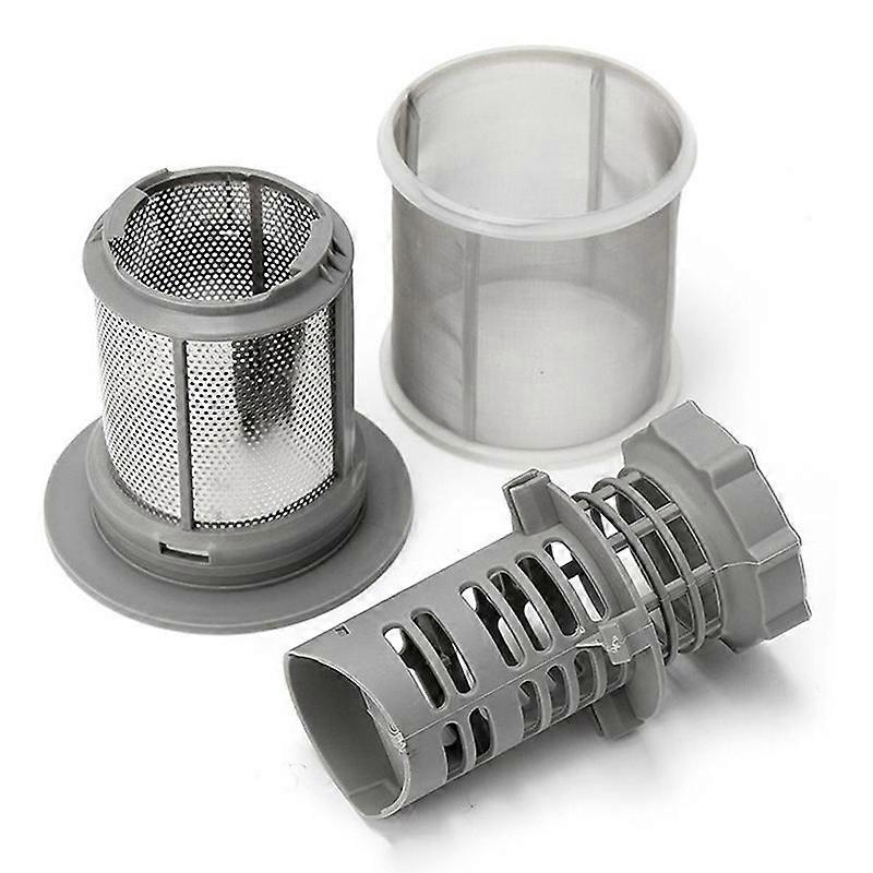 Quality 2 Part Dishwasher Mesh Filter Set Grey Pp For Bosch Dishwasher 427903 170740 Series Replacement For Dishwasher