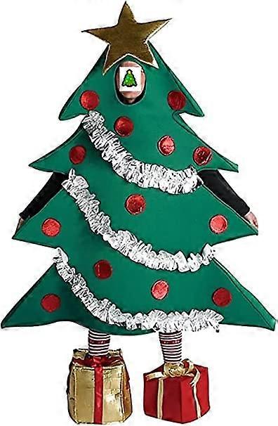3D Family Christmas Tree Matching Set Shape Costume