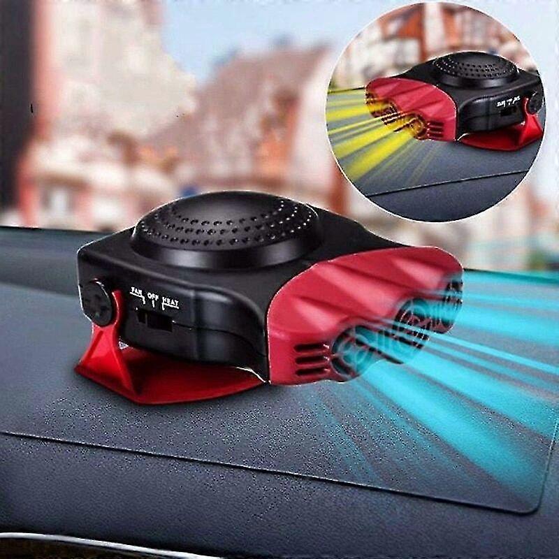 Car Heater, 2 In 1 Fast Heater With Heating And Cooling Function, Defogger Defogger, 12v, 150w, 3 Socket Cigarette Lighter