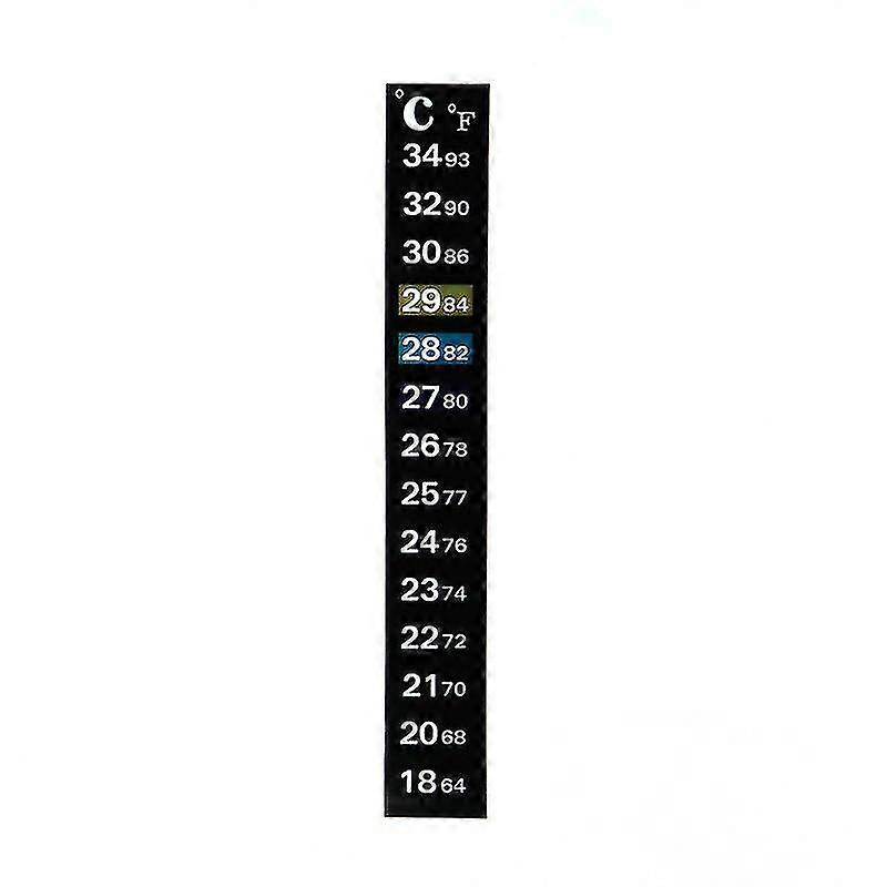 Sticker Temperature Thermometer Digital Display Strips 64-93f 18-34c
