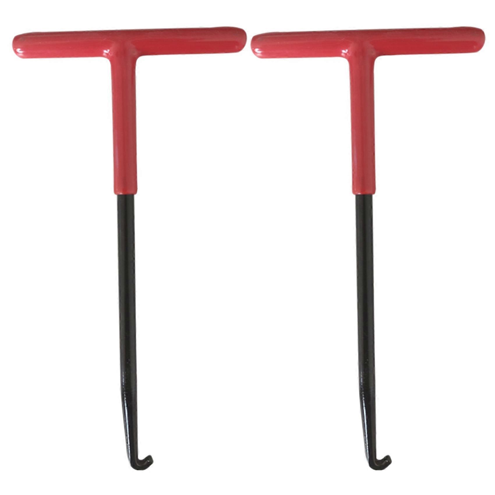 2X Exhaust Spring Hook Puller Tool Handle Dirt Bike Mx Atv Motorcycle