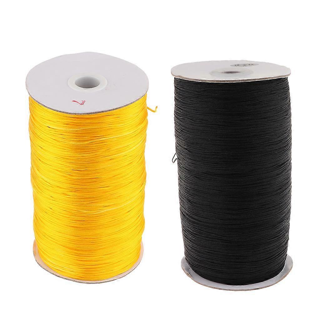 2x 0,03 pouce durable cordon élastique PU cuir canapé fil élastique cordon nylon