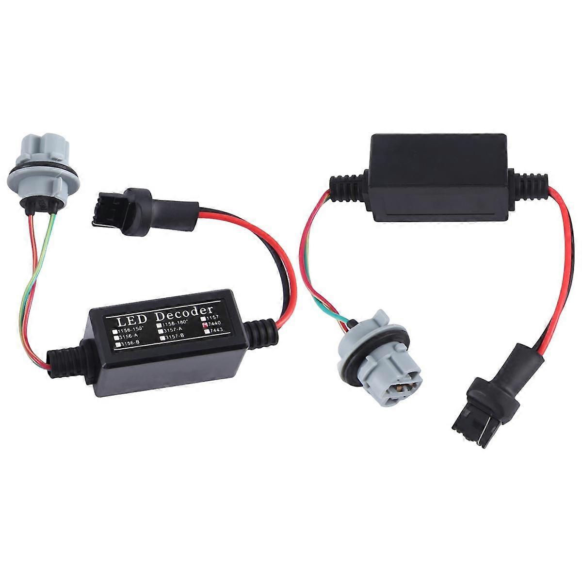 7440 LED Light Fault Decoder Brake Light Fault Decoder Signal Light Fault Decoder