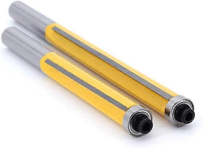 XHX stykker lang kutterkniv med lagerkutter dobbel kant rett kniv for trebearbeiding freser skjæremaskin kutterhode gravering ma