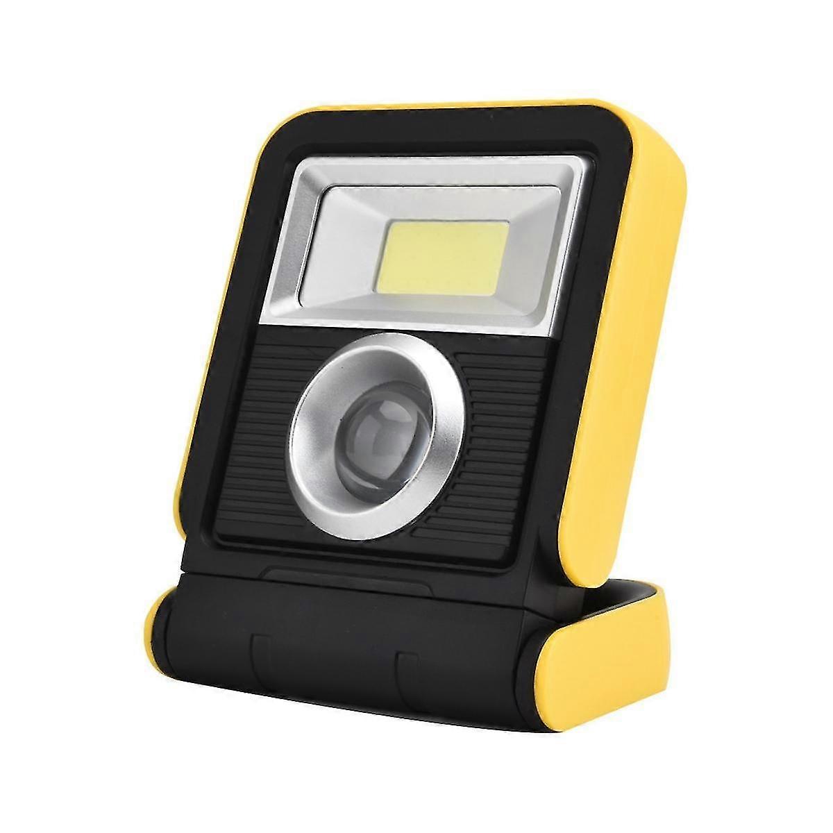 Camping Cob Work Light Solar Portable Usb Charging Detection Led Outdoor Floodlight Folding And Rot