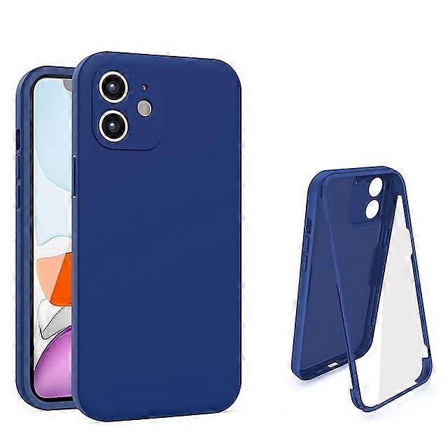 Phone Case For Apple Full Body Case iPhone 14 Pro Max 14 Plus 13 12 11 Pro Max Mini X XR XS Dustproof Anti-Scratch Shockproof Solid Colored PET TPU