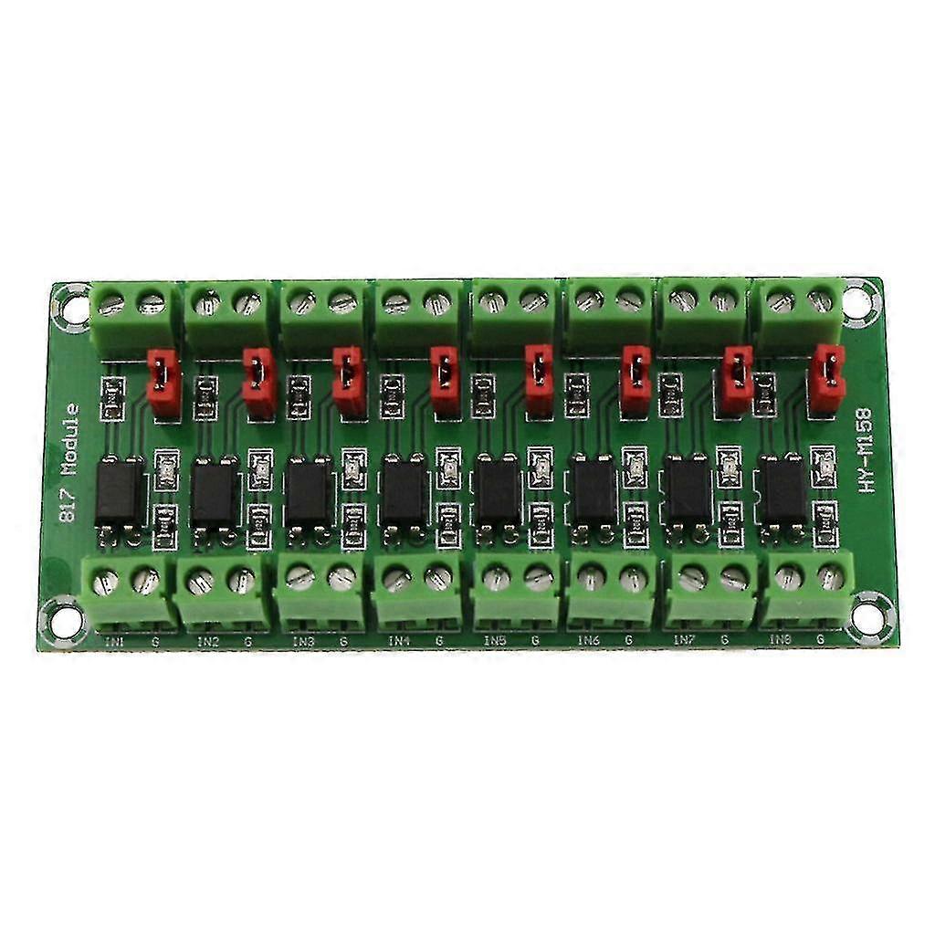3.6-30v Driver Isolated Module Pc817 8-channel Optocoupler Isolation Board
