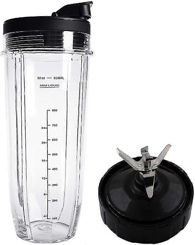 Nutri Ninja 32 Oz Cup With 7-fin Blade - Upgrade Your Blending Experience