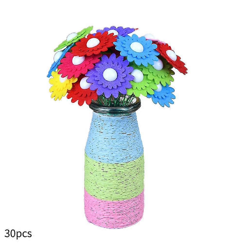 El Yapımı Diy Düğme Buketi Yaratıcı El Tutma Çiçek El Sanatları Kadınlar Için Kızlar Hediyeler