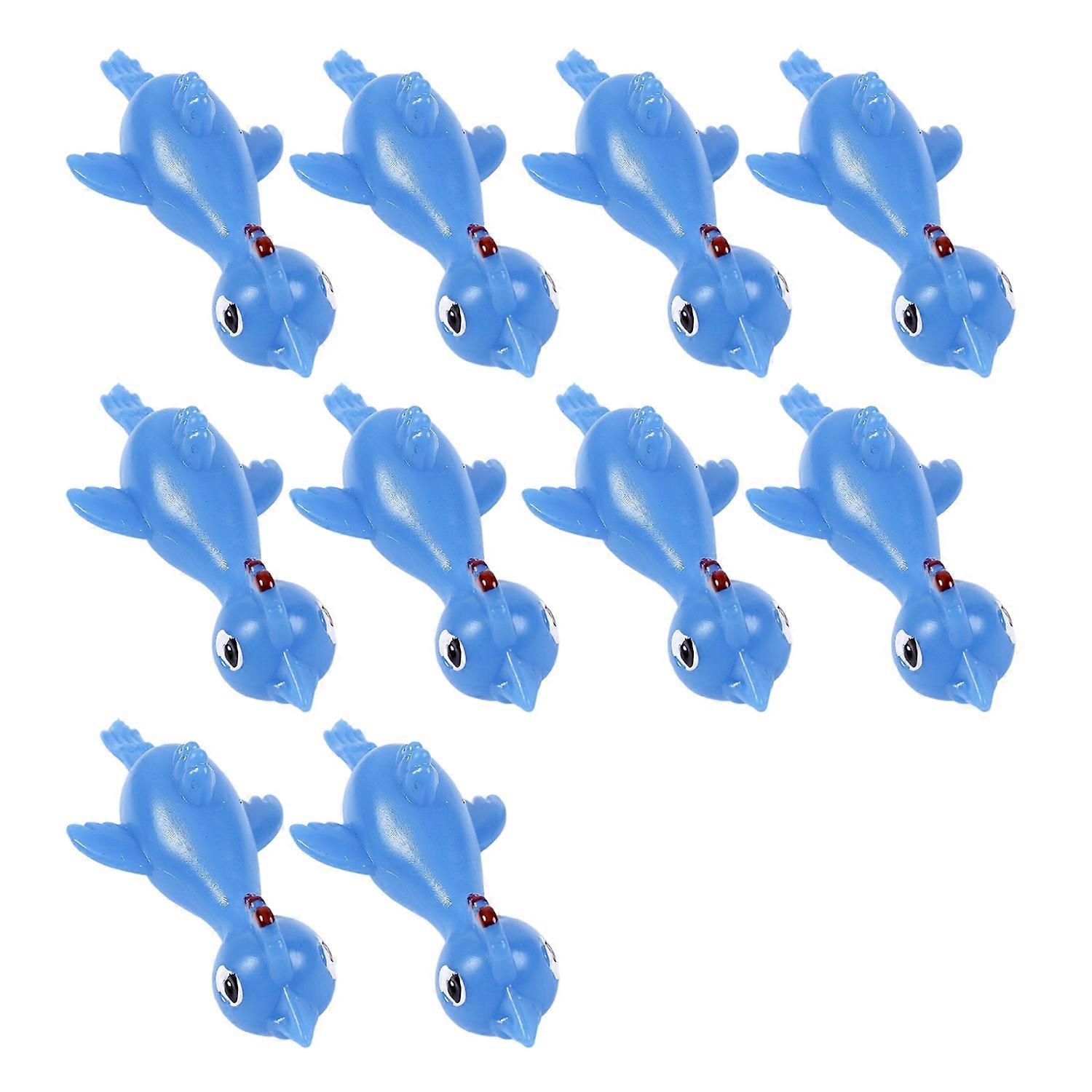10Pcs Flying Chicken Catapult Rubber Chicken Finger Catapult Stretchy Chicken Shooter for Kids