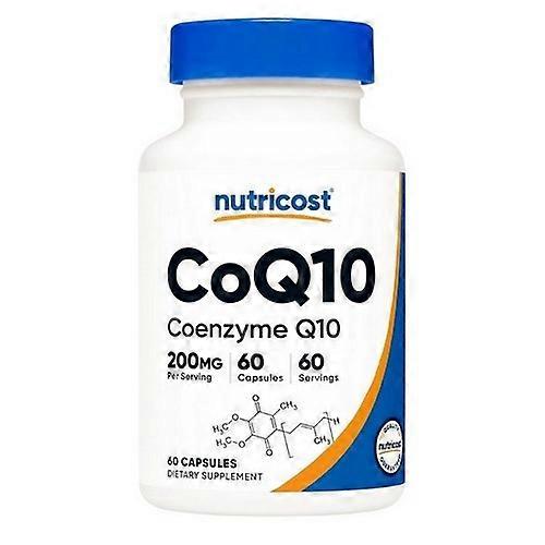 Nutricost CoQ10 Capsules ,200 Mg ,60 Count