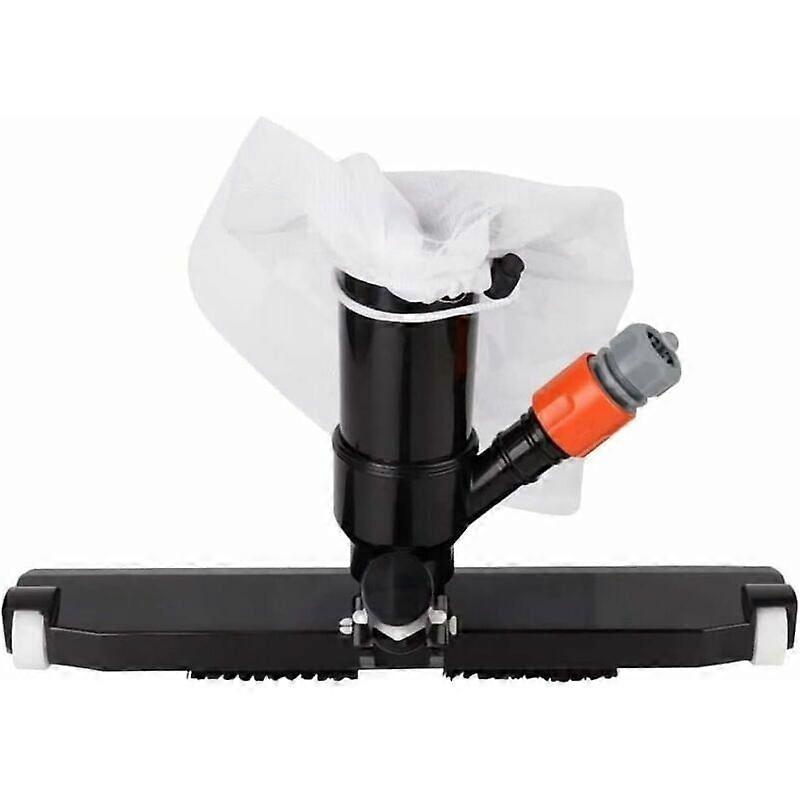 Pool vacuum cleaner with quick hose connector