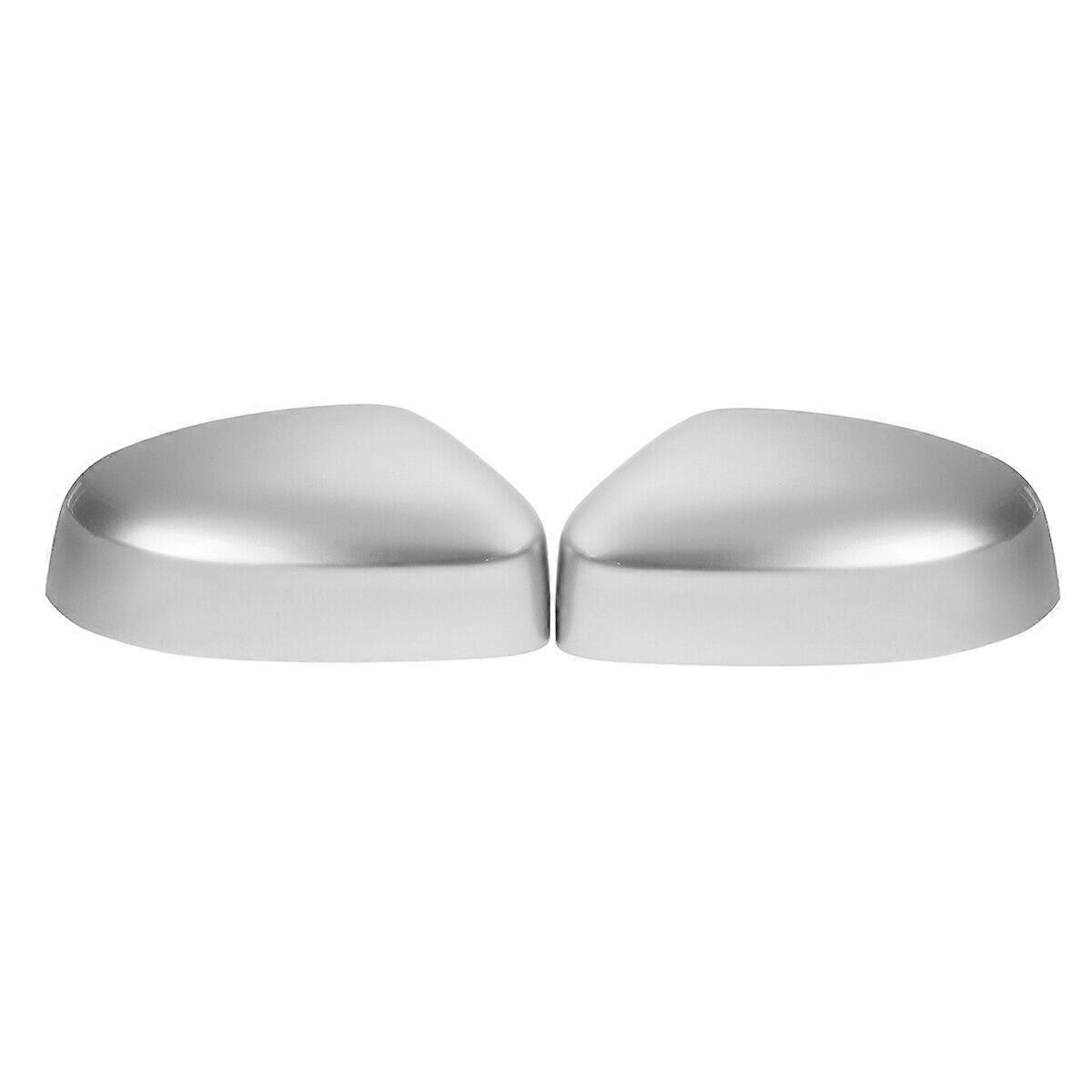 Para 2012-2018 Ford Focus MK3 CASE CUBIERTA DEL ESPEJO CUBIERTA PLATEADA