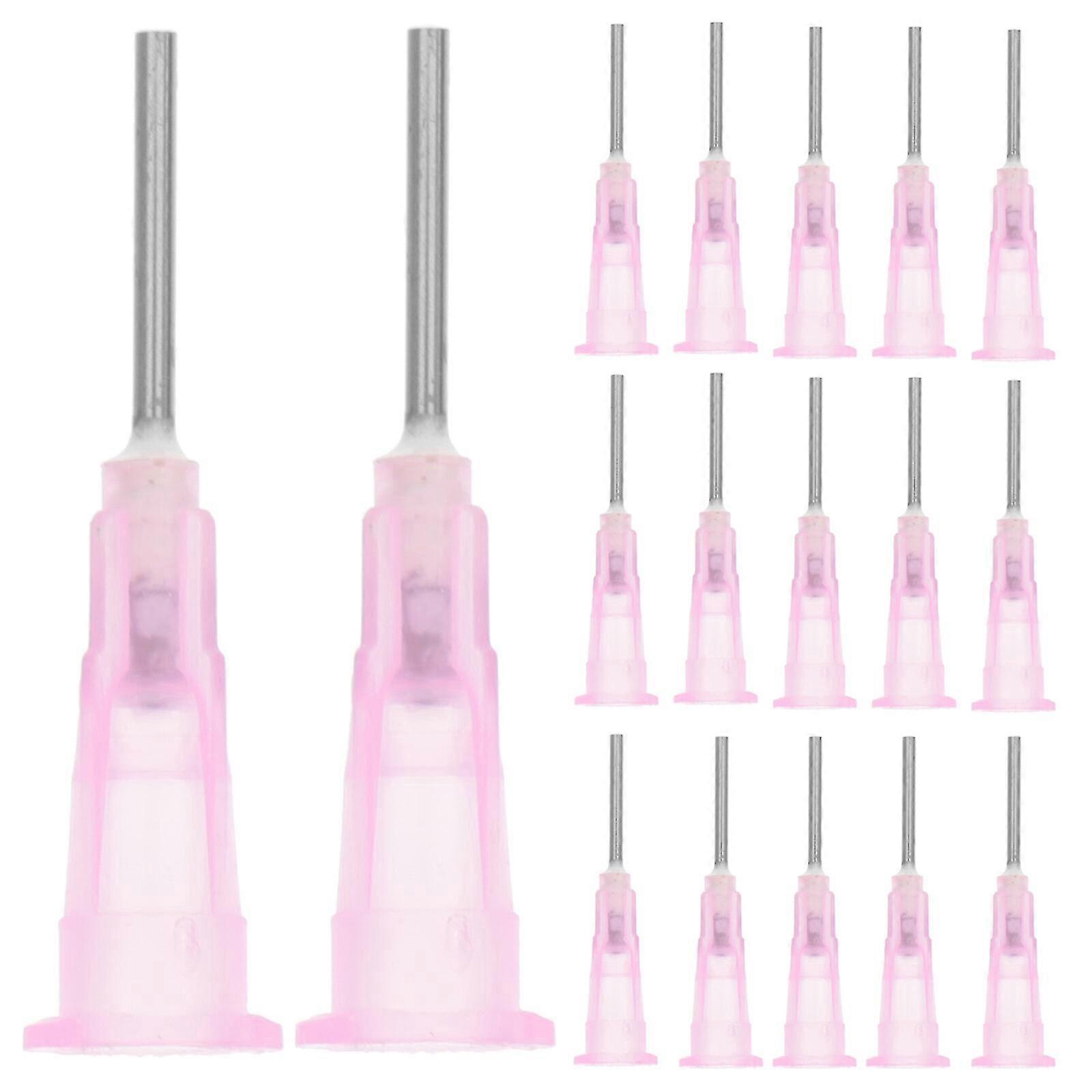 100pcs Blunt Tip Needles Dispensing Needles Replacement Dispensing Blunt Tips(18g)